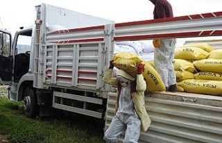 Akmescit’de karantinaya alınan çiftçilerin yem...