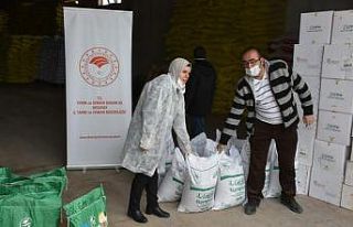 Aksaray’da çiftçilere kuru fasulye ve mısır...