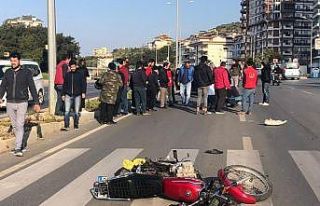 Alanya’da otomobille motosiklet çarpıştı:1 ağır...