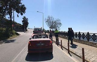 Alkollü sürücü kovalamaca sonucu yakalandı