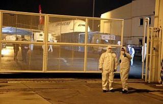 Almanya’dan gelen 232 kişi Kayseri’de indi