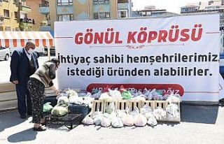 Altındağ pazarlarında gönül köprüsü