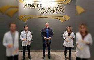 Altınküre Okulları Teknokent Koleji yüz siperi...