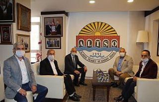 ALTSO Başkanı Şahin, esnafın sorunlarını dinledi