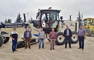 Amasya İl Özel İdaresi’ne greyder takviyesi