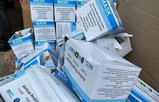 Ambarlı Gümrüğü içerisinde maske operasyonu