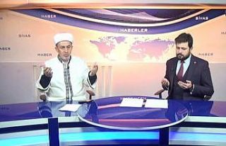 Ana haber bülteninde Korona duası