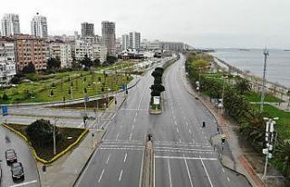 Anadolu Yakası sahil şeridi boş kaldı