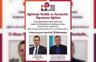 Ankara Eğitim Platformu, canlı yayınla aile ve...