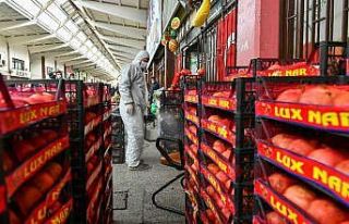 Ankara Toptancı Hali’nde hijyen öncelik