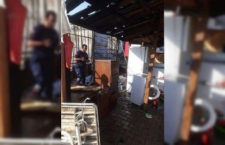 Antalya’da tarım işçilerinin barakasında yangın