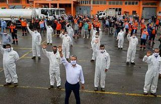 Antalya’da temizlik işçileri için özel 1 Mayıs...