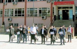 Araban ilçesinde ekmekler kaymakamdan