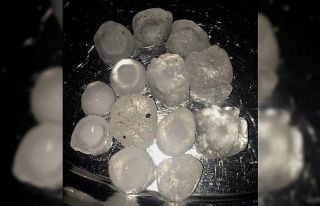 Araban’da şiddetli dolu yağışı