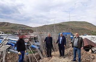Arapgir’de fidanlar toprakla buluştu