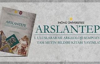 Arslantepe kitabı yayımlandı