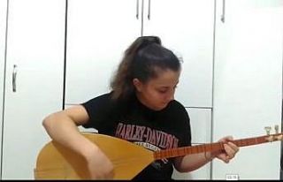 Artvinli öğrencilerden korona türküsü