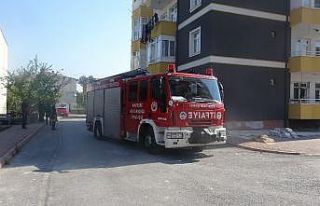 Aspiratörden çıkan duman binada panik yaşattı