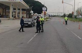 Aydın-Denizli il sınırındaki Buharkent’te geçişlerde...