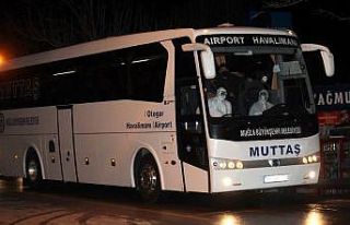 Azerbaycan’dan Muğla’ya gelen 150 kişi yurtlarda...