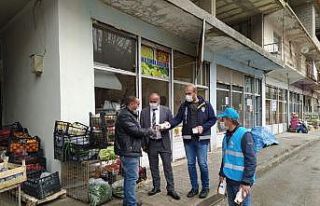 Bahçesaray’da korona virüs tedbirleri devam ediyor