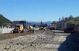 Balıkesir ilçelerinde yol genişletme çalışmaları...