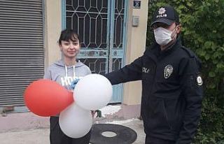 Balon için ihbarda bulundu