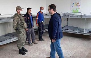 Barış Pınarı bölgesine karantina misafirhanesi