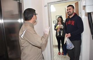 Başkan Çelik ekiplerle birlikte çalıştı