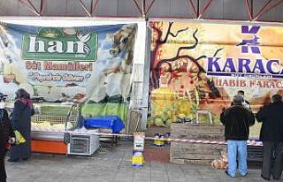 Başkan Kanar’dan pazar yerinde sosyal mesafe denetimi