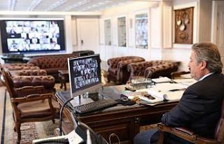 Başkan Palancıoğlu, telekonferans ile bakanlığa...