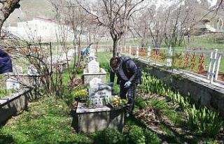 Başkan Sabırlı’dan şehitliğe ziyaret