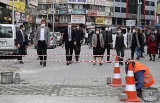 Başkan Şahin yol çalışmalarını inceledi