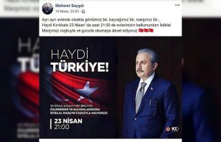 Başkan Saygılı’dan çocuklara ’23 Nisan’...