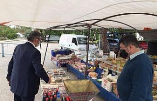 Başkan Topaloğlu, ilçedeki çalışmaları denetledi