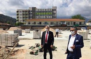 Başkan Topaloğlu ilçedeki çalışmaları inceledi