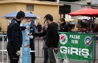 Başkan Tütüncü semt pazarlarını denetledi