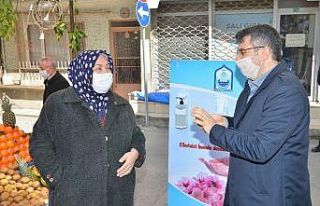 Başkan Yılmaz’dan pazarda koronavirüs denetimi