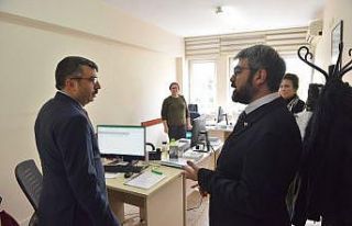 Başkan Yılmaz’dan sağlık neferlerine ziyaret