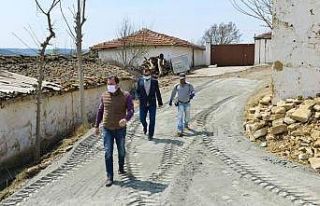 Başkan Yüksel kırsal mahallelerdeki çalışmaları...