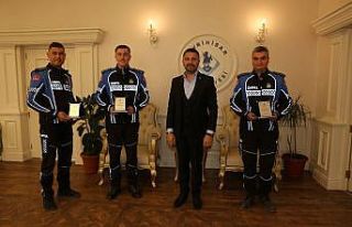 Başkan Yüzügüllü’den zabıta ekiplerine teşekkür