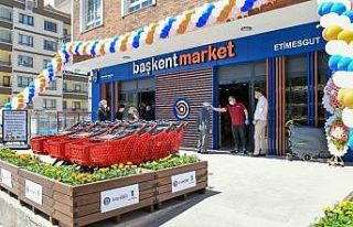 “Başkent Market” açıldı