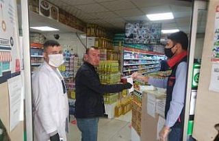 Batman’da Ramazan öncesi marketlerde korona virüs...