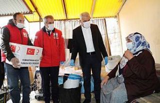 Battalgazi Belediyesi ve Kızılay ihtiyaç sahiplerini...