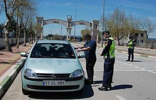 Bayramiç’te sıkı korona virüs denetimleri