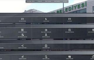 Belediye işlemleri sanal ortamda