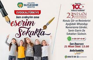 Ben Evdeyim Ama Eserim Sokakta etkinliği 23 Nisan’da