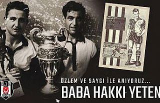 Beşiktaş, Baba Hakkı’yı andı