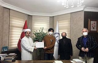 Beykoz’da yaşayan Güney Koreli genç Müslüman...