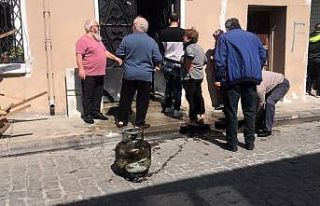 Beyoğlu‘nda korkutan tüp patlaması